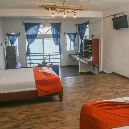 Seven Blue House Village & Lodge Bacalar Exterior foto