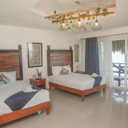 Seven Blue House Village & Lodge Bacalar Exterior foto