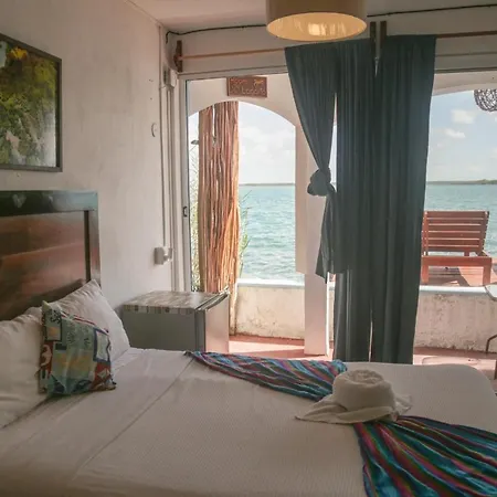 Seven Blue House Village & Lodge Bacalar Exterior foto